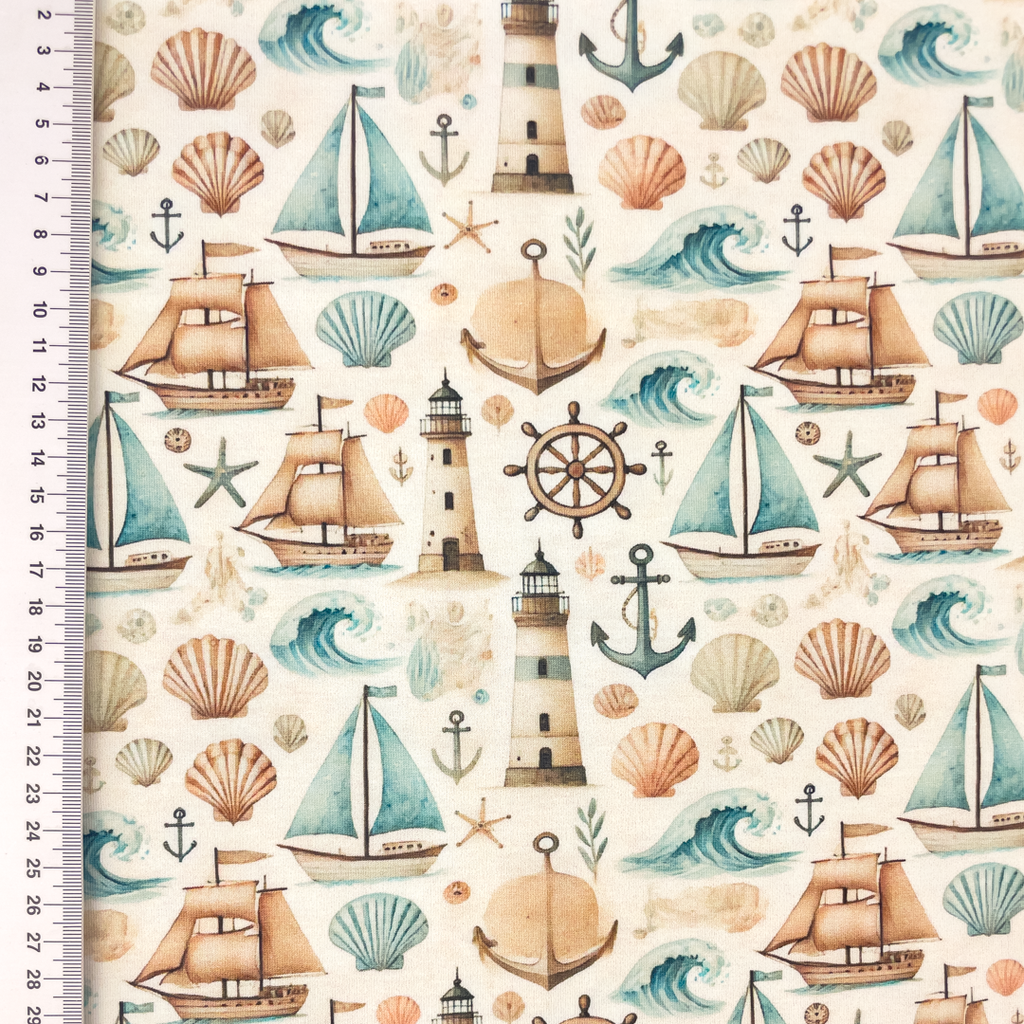 [S2332R] Jersey Digital Printed Ocean Vibes