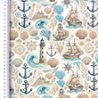 [S2332R-3682] [S2332R] Jersey Digital Printed Ocean Vibes (Design B)