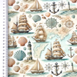 [S2332R-3683] [S2332R] Jersey Digital Printed Ocean Vibes (Design C)