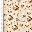 [S2334R-3683] [S2334R] Jersey Digital Printed Lovely Birds (Design C)