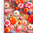 [S2367R-3684] [S2367R] Viscose Lycra Heavy Digital Printed Magical Flowers (Design D)