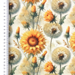 [S2369R-3682] [S2369R] Viscose Lycra Heavy Digital Printed Flora (Design B)