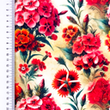 [S2369R-3683] [S2369R] Viscose Lycra Heavy Digital Printed Flora (Design C)