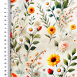 [S2369R-3685] [S2369R] Viscose Lycra Heavy Digital Printed Flora (Design E)