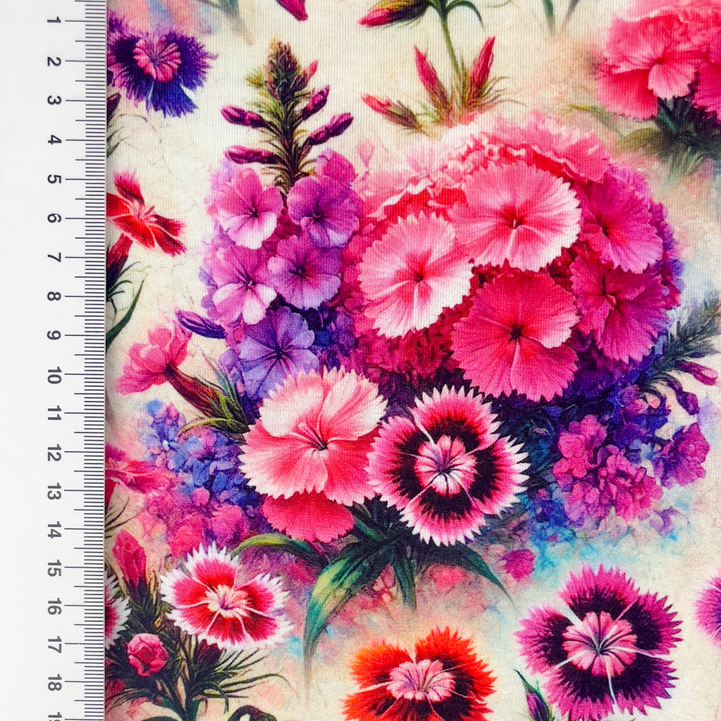 [S2370R] Viscose Lycra Heavy Digital Printed Sia