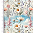 [S2373R-3685] [S2373R] Viscose Lycra Heavy Digital Printed Summer Skye (Design E)