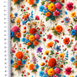 [S2375R-3682] [S2375R] Viscose Lycra Heavy Digital Printed Iris (Design B)