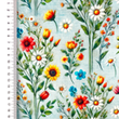 [S2375R-3683] [S2375R] Viscose Lycra Heavy Digital Printed Iris (Design C)