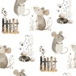 [S2387L-3682] [S2387L] Jersey Digital Printed Boho Farm (Design B)