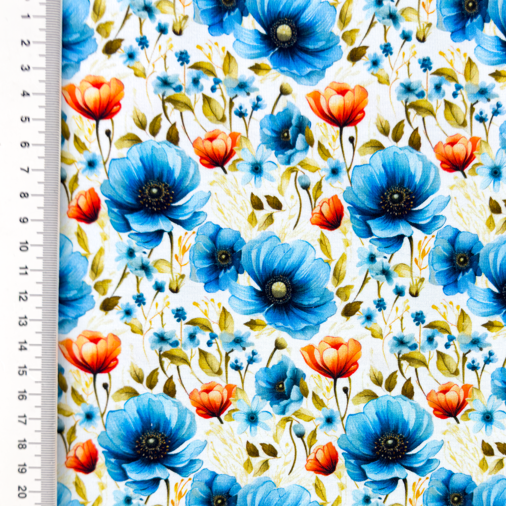 [S2391L] Jersey Digital Printed Botanical