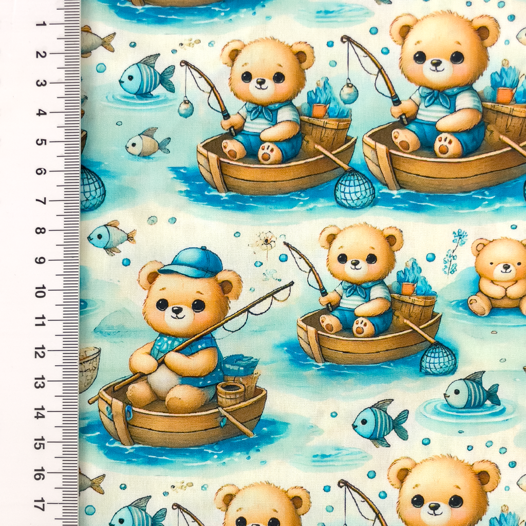 [S2415L] Poplin Digital Printed Deep In The Sea