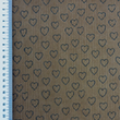 [S2421L-1127] [S2421L] Baby Rib Cord Printed Stretch Little Love (Taupe)