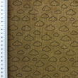 [S2423L-1127] [S2423L] Baby Rib Cord Printed Stretch Little Clouds (Taupe)