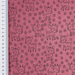[S2427L-1115] [S2427L] Baby Rib Cord Printed Stretch Little Deer's (Old Pink)