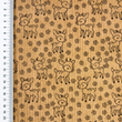 [S2427L-1130] [S2427L] Baby Rib Cord Printed Stretch Little Deer's (Sand)