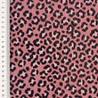 [S2431L-1115] [S2431L] Baby Rib Cord Printed Stretch Leopard (Stary Róż)