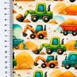 [S2408R-3684] [S2408R] Poplin Digital Printed Rides (Design D)