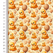 [S2409R-3683] [S2409R] Poplin Digital Printed Balloon And Friends (Design C)