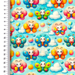 [S2410R-3682] [S2410R] Poplin Digital Printed Sweet And Colorful (Design B)
