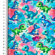 [S2410R-3684] [S2410R] Poplin Digital Printed Sweet And Colorful (Design D)
