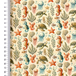 [S2415R-3682] [S2415R] Poplin Digital Printed Deep In The Sea (Design B)