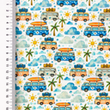 [S2416R-3684] [S2416R] Poplin Digital Printed Danny (Design D)