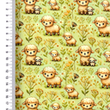 [S2417R-3682] [S2417R] Poplin Digital Printed Farm Friends (Design B)
