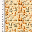 [S2417R-3683] [S2417R] Poplin Digital Printed Farm Friends (Design C)