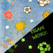 [S2449L-3726] [S2449L] Wellness Fleece Glow In The Dark Specials (Design Chi)