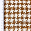 [S2468R-3685] [S2468R] Check Coat Fabric Pied De Poule (Design E)