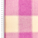 [S2469R] Check Coat Fabric Square's