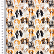 [S2481L-3682] [S2481L] Jersey Digital Printed Doggie (Design B)