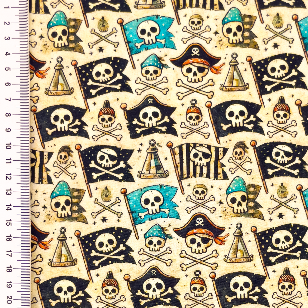 [S2490L] Jersey Digital Printed Bad To The Bones