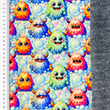 [S2518L-3682] [S2518L] Alpine Fleece Digital Printed Boo (Design B)