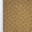 [S2421R-1130] [S2421R] Baby Rib Cord Printed Stretch Little Love (Sand)