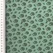 [S2424R-1110] [S2424R] Baby Rib Cord Printed Stretch Little Hedgehog's (Old Green)