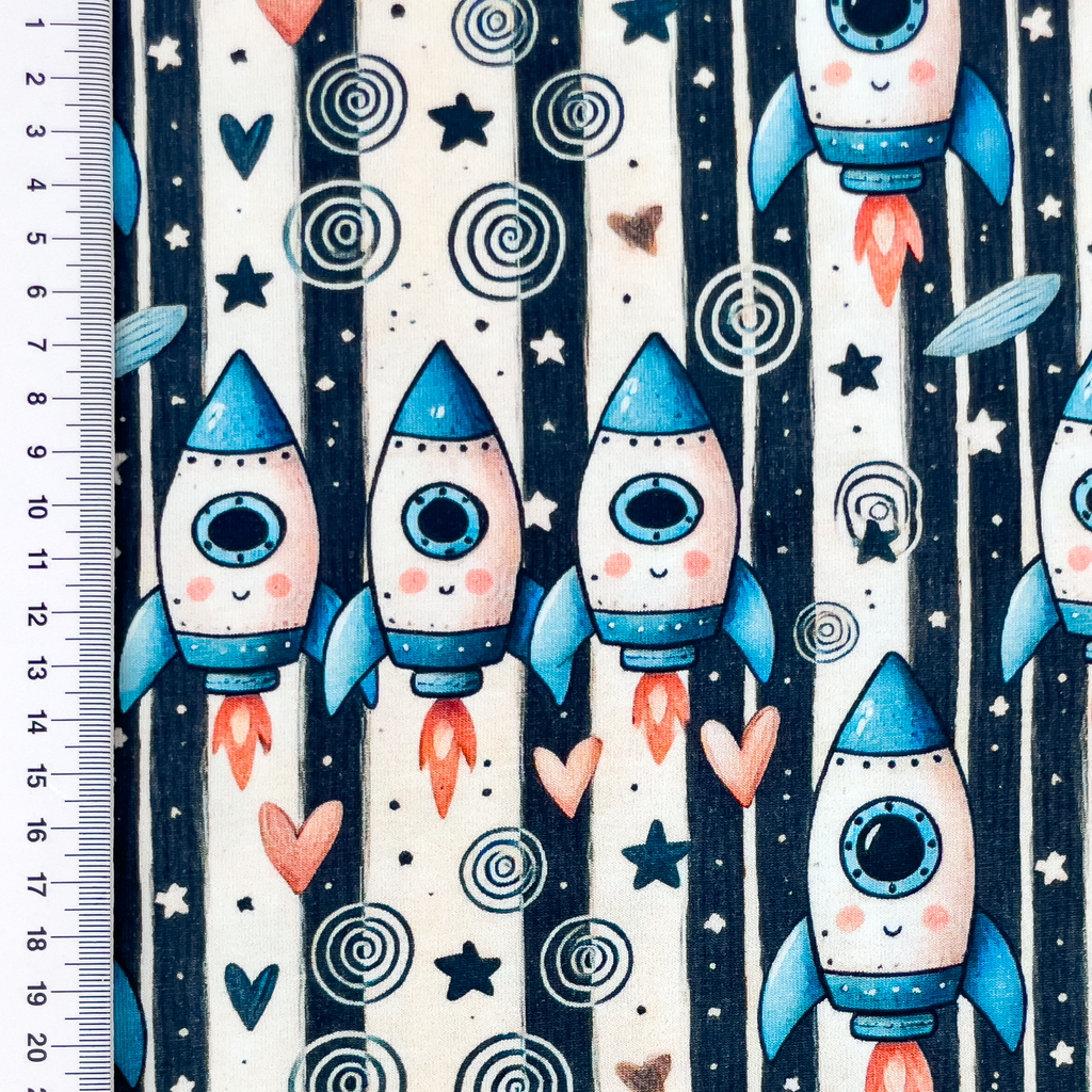 [S2482R] Jersey Digital Printed Aeroplane