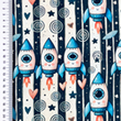 [S2482R-3682] [S2482R] Jersey Digital Printed Aeroplane (Design B)
