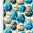 [S2490R-3682] [S2490R] Jersey Digital Printed Bad To The Bones (Design B)
