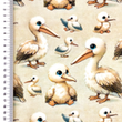 [S2493R-3683] [S2493R] Jersey Digital Printed Loving Animals (Design C)