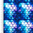 [S2385R-3683] [S2385R] Jersey Digital Printed Rainbow Mermaid (Design C)