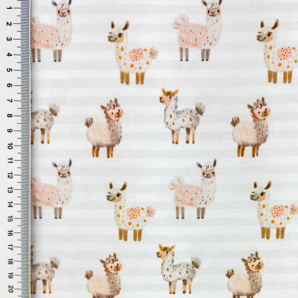 [S2386R] Jersey Digital Printed Farm Friends