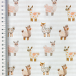 [S2386R-3681] [S2386R] Jersey Digital Printed Farm Friends (Design A)