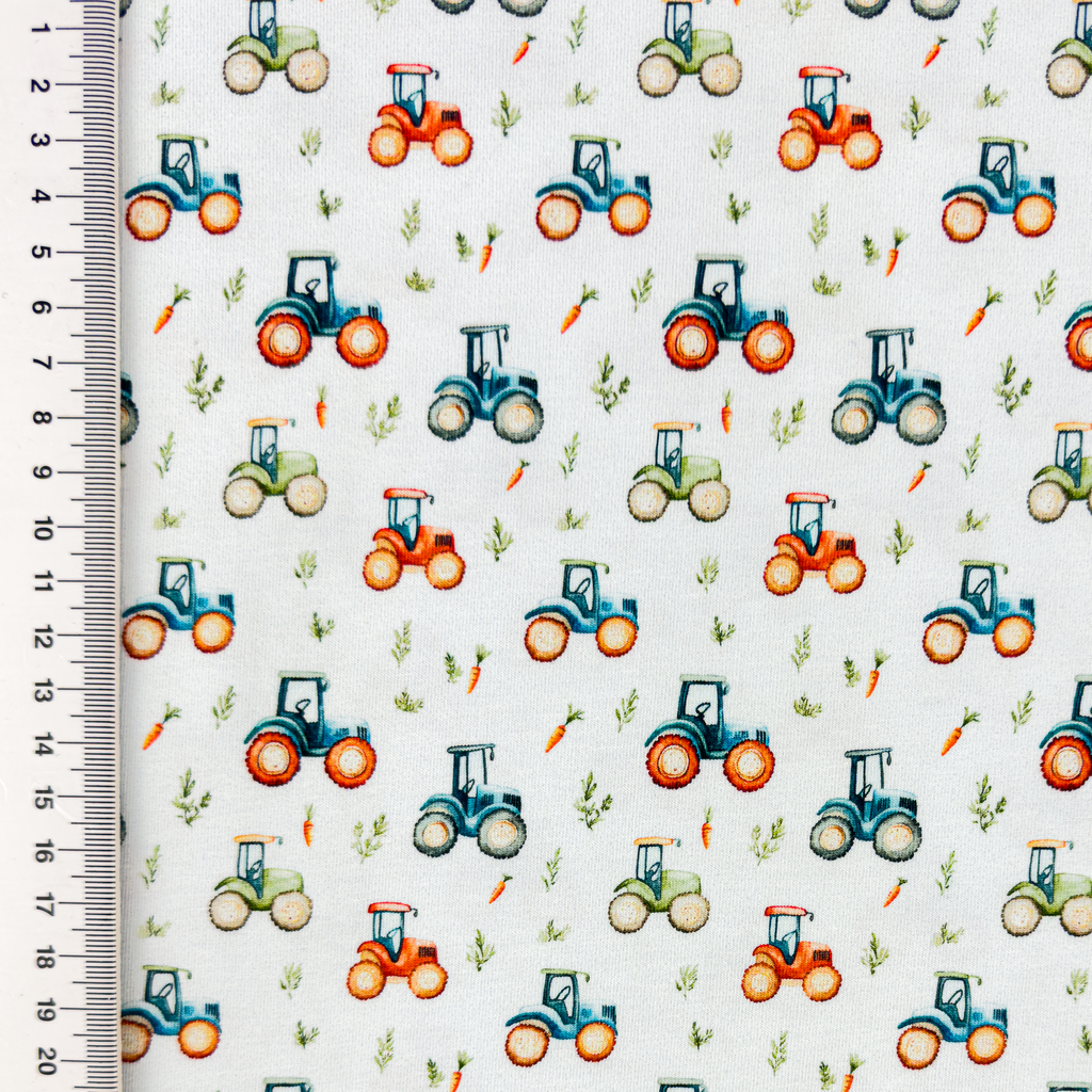 [S2387R] Jersey Digital Printed Boho Farm