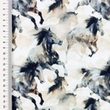 [S2389R-3683] [S2389R] Jersey Digital Printed Majestic Horses (Design C)