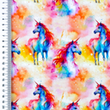 [S2389R-3684] [S2389R] Jersey Digital Printed Majestic Horses (Design D)