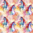 [S2389R-3684] [S2389R] Jersey Digital Printed Majestic Horses (Design D)