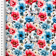 [S2391R-3684] [S2391R] Jersey Digital Printed Botanical (Design D)