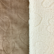[S2435R-1127] [S2435R] Nicky Teddy Hearts (Taupe)