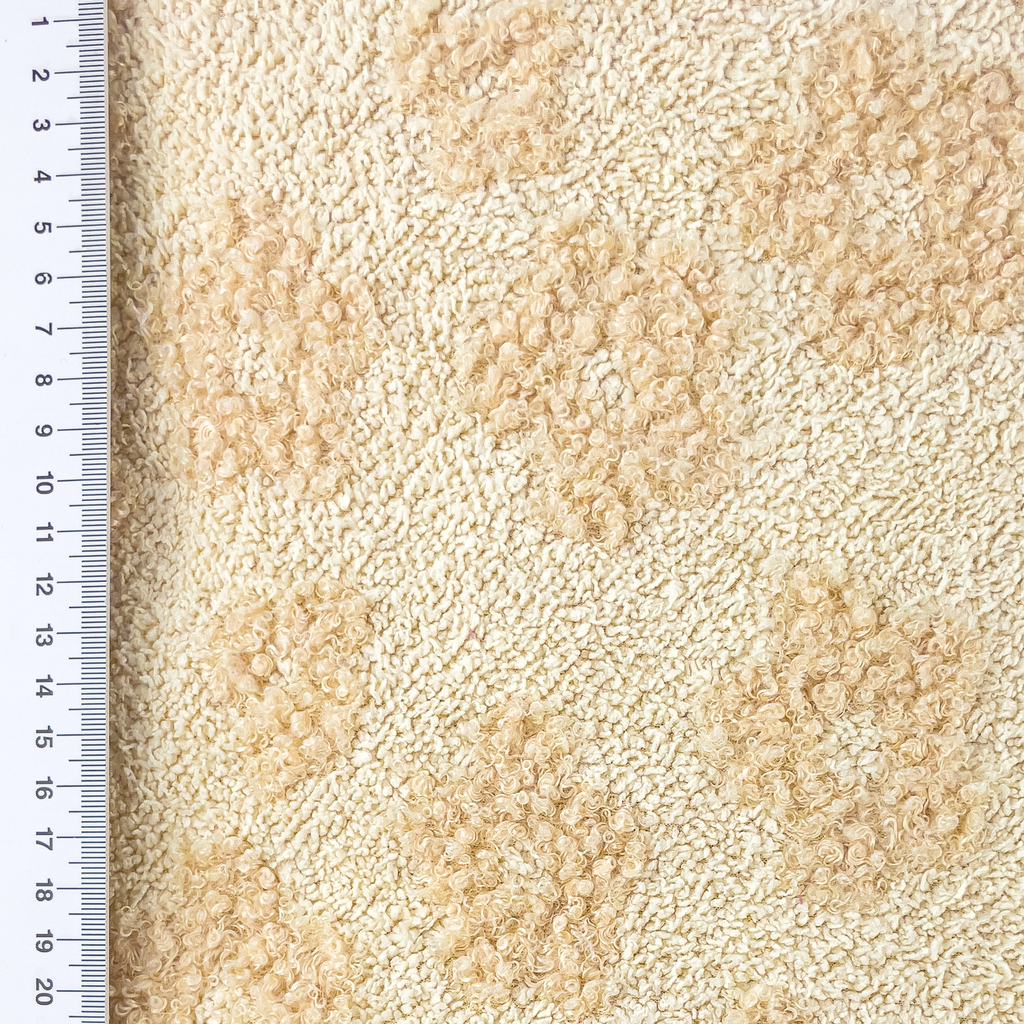 [S2452R] Terry Cloth Knitted Flowers